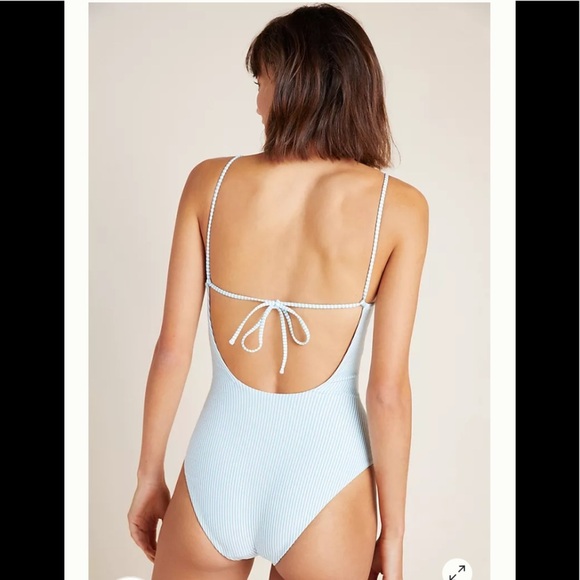 NWT Anthropologie Onia Gabrielle One-piece Large - Picture 3 of 13